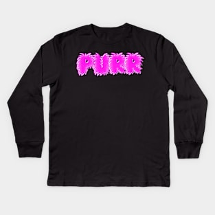 Purr Kids Long Sleeve T-Shirt